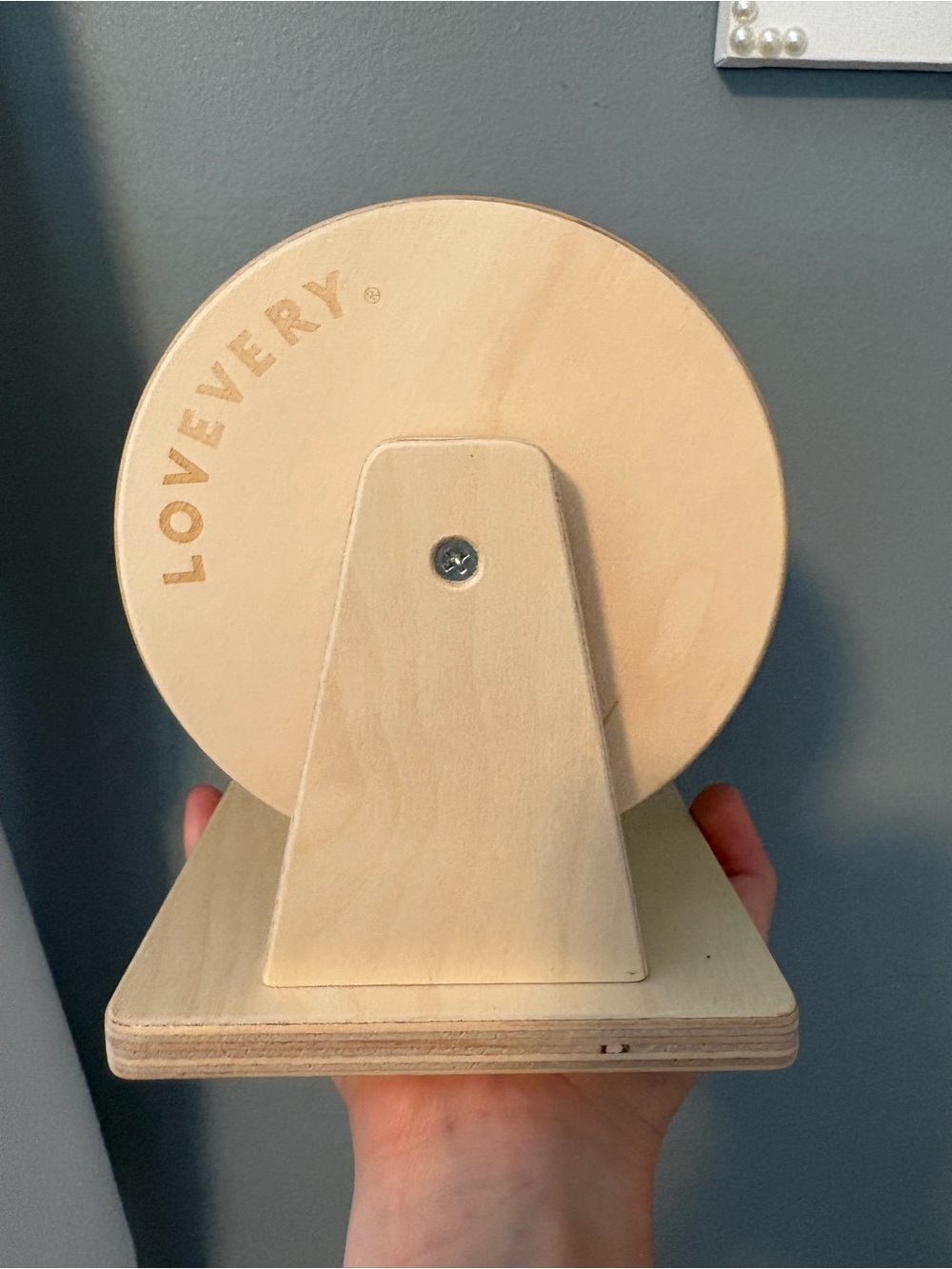 Lovevery Wooden Spinning Drum - Picture 2 of 2